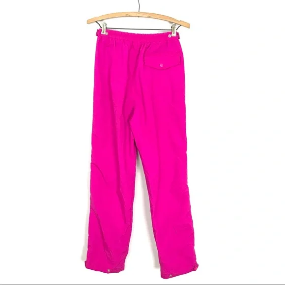 Helly Hansen Vintage Windbreaker Pant Neon Pink C1 - Picture 5 of 8